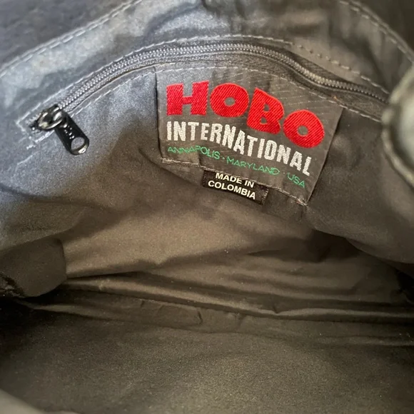 Hobo International Black Leather Tote Bag - Picture 12 of 12